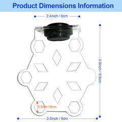 Aquarium Choice waterproof magnet holder kit protects frag racks from splash and moisture.