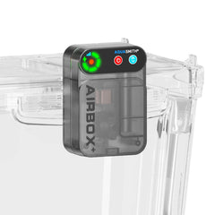 AquaSmith Live Bait Aerator with a compact matte body for easy placement by the bait bucket.