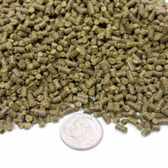 Aquatic Foods Inc. Spirulina sinking pellets for bottom fish; supports color and health.