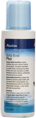 Aqueon Betta Bowl Plus 4oz bottle with dosage cap provides easy dosing