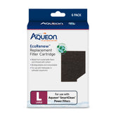 Aqueon EcoRenew large cartridge pack for reliable filtration in 30G, 50G, and 90G tanks.
