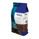 Aqueon Plant and Shrimp Substrate 5lb bag for freshwater tanks boosts plant rooting.