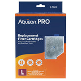 Aqueon PRO cartridge with front-tab for easy, leak-free changes.