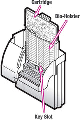 Aqueon QuietFlow compatible cartridge for LED PRO 20+ and E Internal 40 gallon.