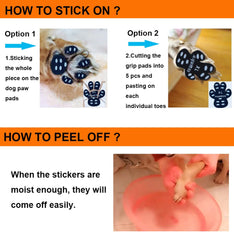 Aqumax 12-pack paw protectors prepared for seasonal use.