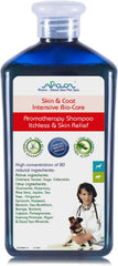 Arava natural medicated dog shampoo with dead-sea-minerals for deep cleansing and coat refreshment