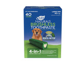 Ark Naturals Brushless Toothpaste Center chew for large breeds promotes fresh breath
