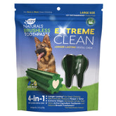 ARK NATURALS Extreme Clean bottle label highlights toothpaste center for deeper cleaning.
