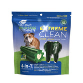 ARK NATURALS Extreme Clean brushless toothpaste chews for small breeds aid plaque reduction