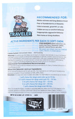 Close-up of ARK NATURALS Happy Traveler soft chews and their texture