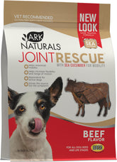 ARK NATURALS Joint Rescue beef chews in packaging ideal for daily joint support.