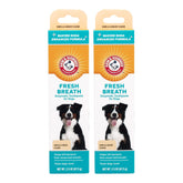 Arm & Hammer for Pets Fresh Breath toothpaste tube with vanilla-ginger for dogs.