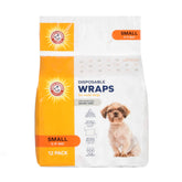 Arm & Hammer small male dog wrap front view showing secure, daily indoor fit.
