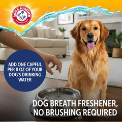 Arm & Hammer Complete Care label highlights 16 oz fluoride-free formula.