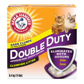 Arm & Hammer Double Duty Cat Litter showing odor-control in action for a fresher home.