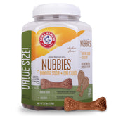 Arm & Hammer Nubbies dental treats in bulk bag promoting fresher breath and daily oral care