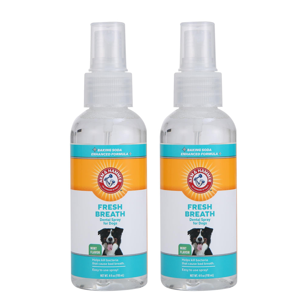 Arm and Hammer for Pets dog oral care spray bottle for daily brushless use