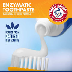Arm & Hammer for Pets double-sided toothbrush demonstrates full-mouth cleaning.