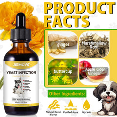 ARMOYA dog ear infection oral-admin for seamless mixing with meals.