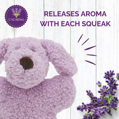 Soft fabric Aromadog plush toy designed for comforting play sessions