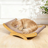 AROPEME Cat Scratcher Bed with sisal surface offers durable scratching and soothing texture