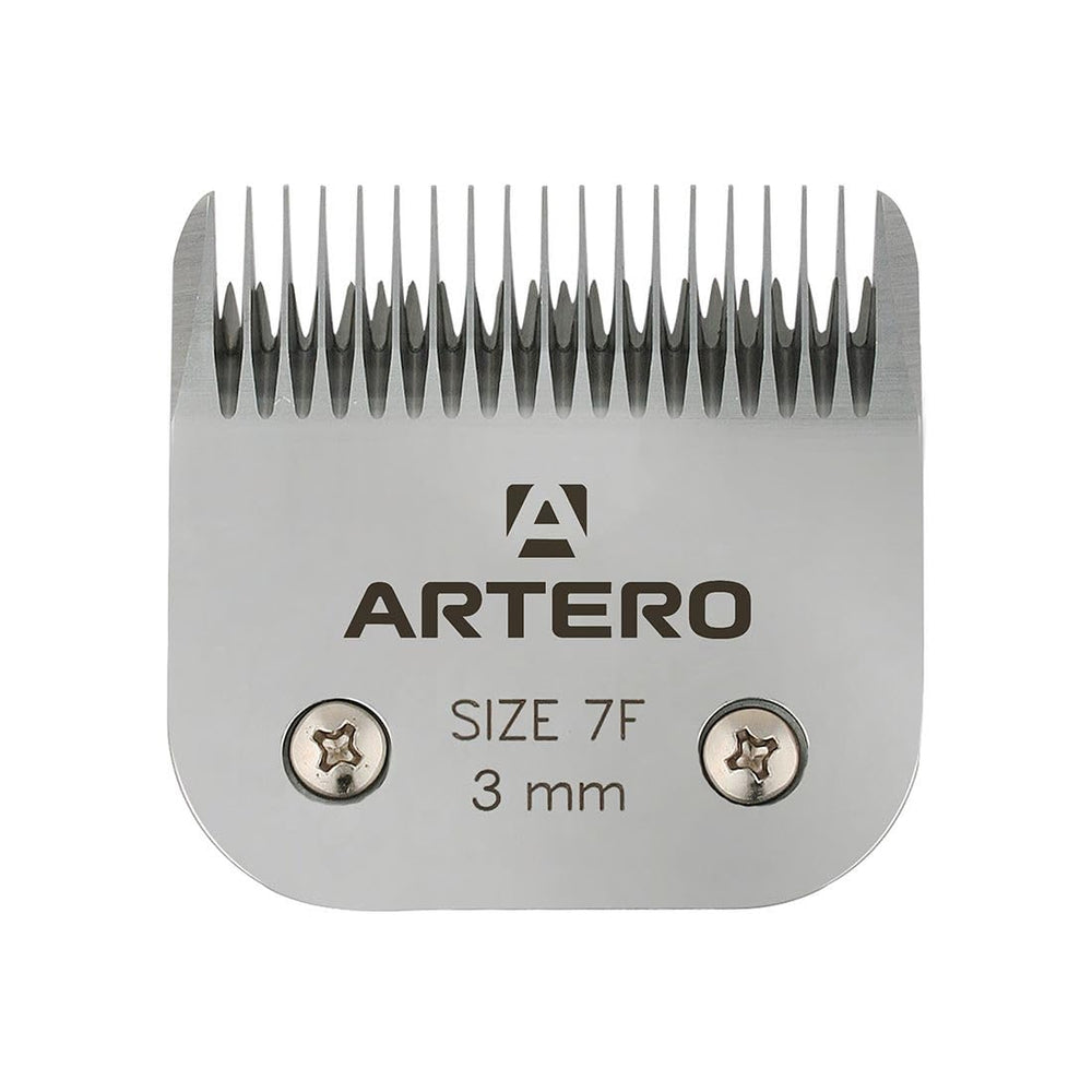 Artero A5 Blade 7F 0-126 inch for dogs and cats, enabling precise trims with reduced grooming time