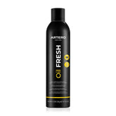 Artero Oil Fresh cooling spray during a dog and cat grooming session for comfort