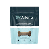 Arterra Dog Dental Chews pack front for daily oral care and enamel support.