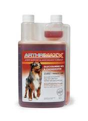 ArthriMAXX glucosamine and chondroitin for dog joint care.