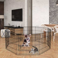 Artmalle Puppy Playpen foldable design enables portable use for travel and outdoor sessions.