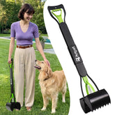 Artpet 32-inch extended-handle pooper scooper eases back strain during yard cleanup