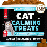 Artullano Cat Calming Treats pack 2250mg for calm moments.