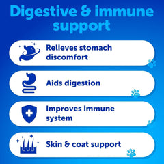 Artullano dog probiotics natural ingredients support gentle digestion without artificial colors