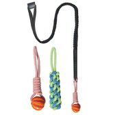 ASDICOXB interactive tug toy rope in blue for engaging indoor and outdoor play