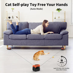 AsFrost interactive cat toy with DIY paths encourages exploration and dynamic play.