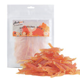 ASMPET chicken strips with soft-chewy texture for easy training rewards