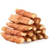 ASMPET dog treats chews packaging with resealable pouch for fresh snacks