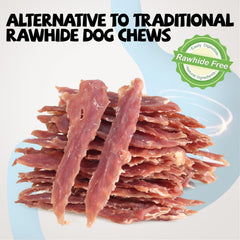 ASMPET duck jerky treats bite-sized pieces ideal for training rewards