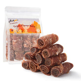 ASMPET rawhide-free dog treats packaging showing freshness for easy on-the-go snacking
