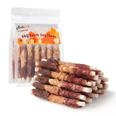 ASMPET Triple Flavor Sticks with beef liver filling, ideal for training chews.