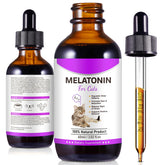 asusxcli melatonin for cats bottle pour for easy dosing and calmer evenings.