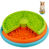 ATDOALL slow feeder bowl with 3-level maze design slows eating and supports mindful meals