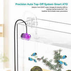 ATET auto top-off system fits nano to large display tanks
