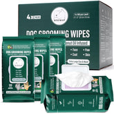 ATIFBOP dog wipes packaging showing convenient on-the-go cleaning.