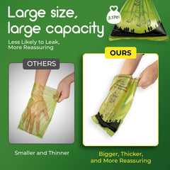 ATIFBOP easy tear-off design for quick cleanup