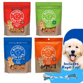 Atlantic Rush Buddy Biscuits Softies chicken, chewy reward for training.