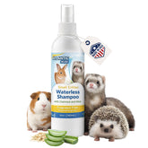 Atlantic Rush waterless shampoo bottle for quick no-rinse cleaning.
