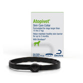 Atopivet Skin Care Collar on a large dog over 22 lbs.
