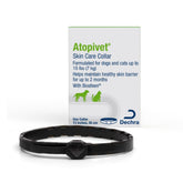 Atopivet Skin Care Collar in small 13-inch size for dogs and cats supports skin hydration