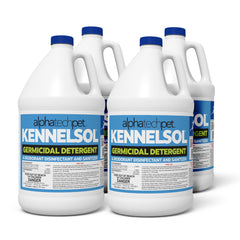 ATP KennelSol bottle close-up with wintergreen scent for fresh kennels